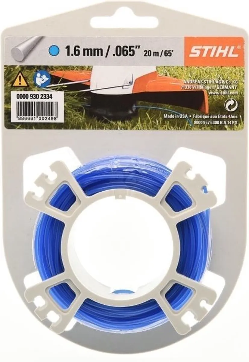 Stihl Ronde Maaidraad Ø1,6mm x 20m
