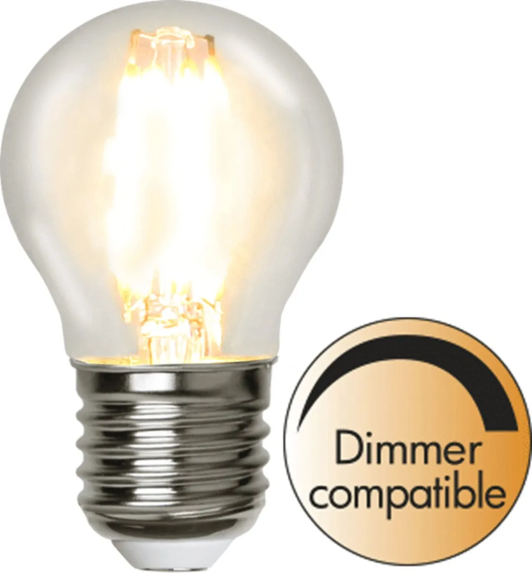 Star Trading Kogellamp E27 4.2W Extra Warm Wit - Dimbaar