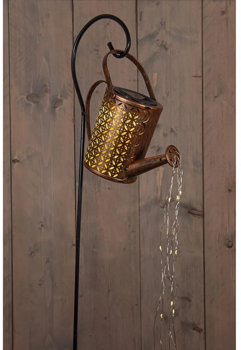 Anna's Collection Solar Tuinverlichting Gieter - 84cm