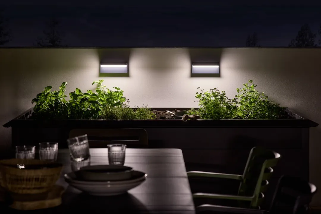 Osram Endura Style LED Wandlamp 12W - 1000lm - Donkergrijs