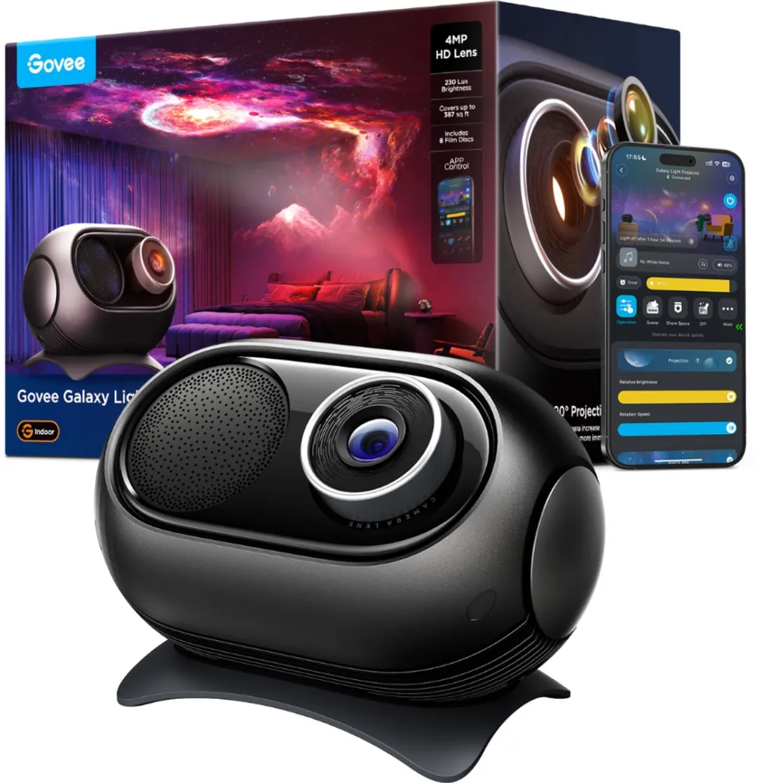 Govee Galaxy Light Projector 2 Pro - 2 Lichtpunten Zwart