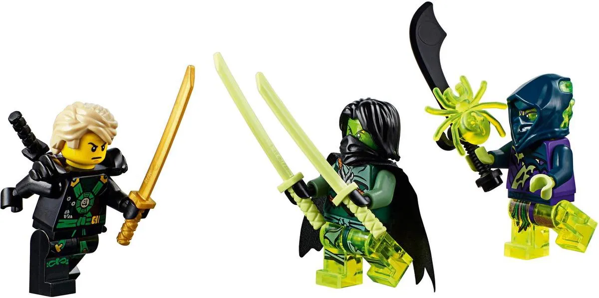 LEGO Ninjago 70738 Destiny's Bounty - 9 Minifiguren