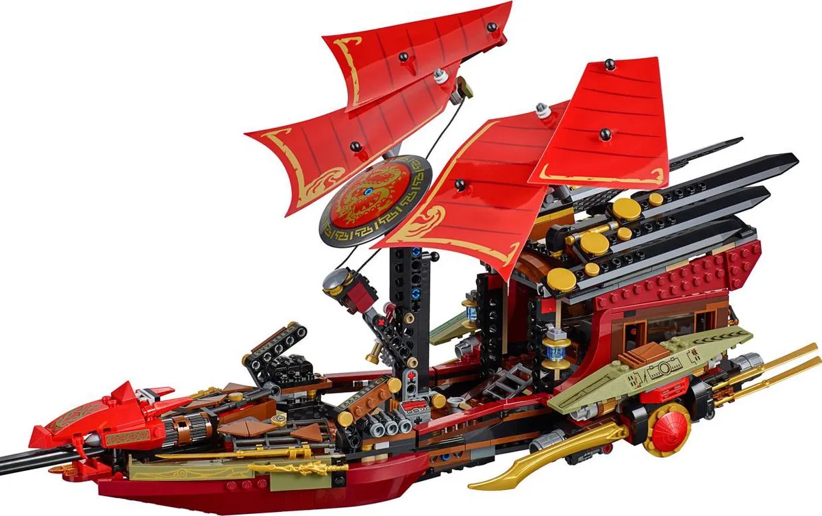 LEGO Ninjago 70738 Destiny's Bounty - 9 Minifiguren