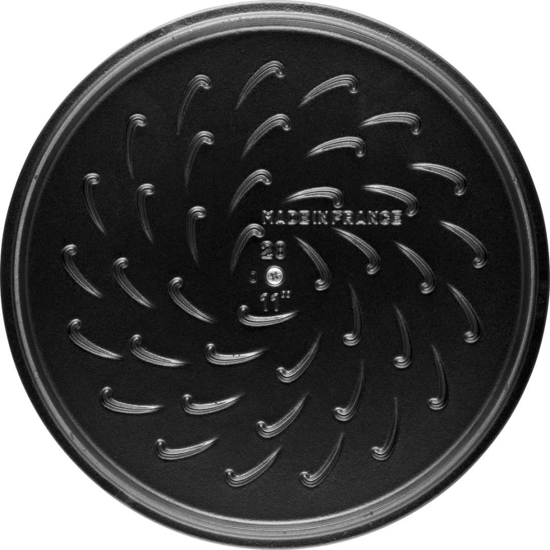 Staub Hapjespan Chistera - Kersenrood 28cm
