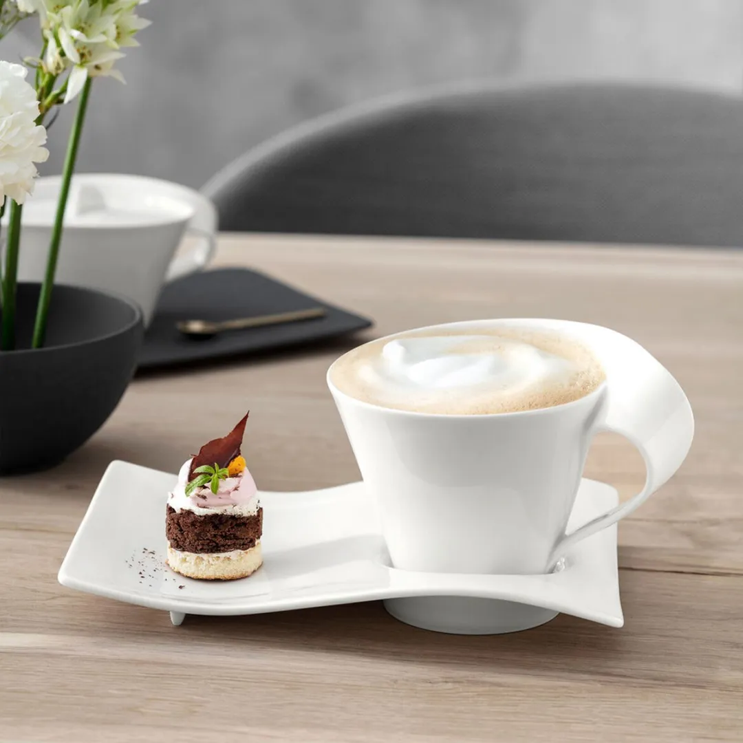 Villeroy & Boch New Wave Caffè Partyschaal 20x14cm - Wit