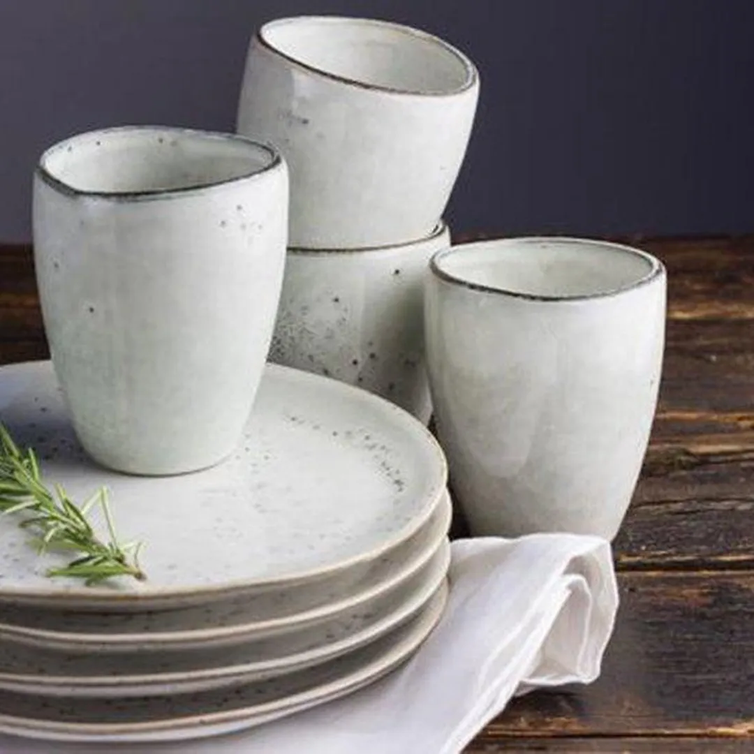 Broste Copenhagen - 6 mokken nordic sand - 6 stuks