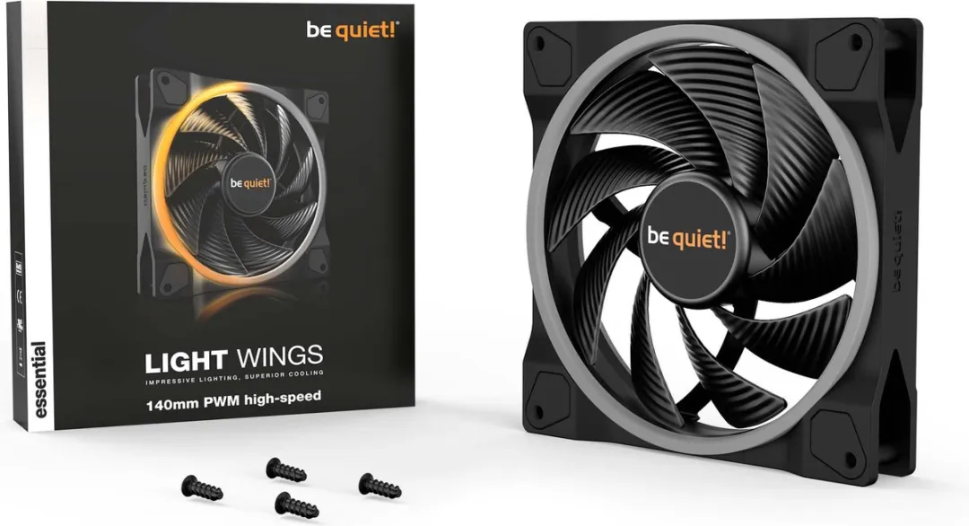 be quiet! Light PWM 140 BL075 Ventilator - ARGB - afbeelding 6 van 6