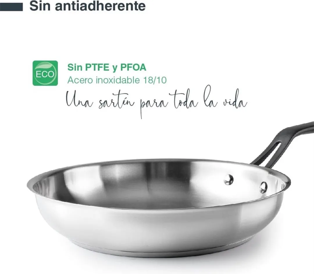 Lacor Origin Koekenpan - Rvs - Ø 20cm