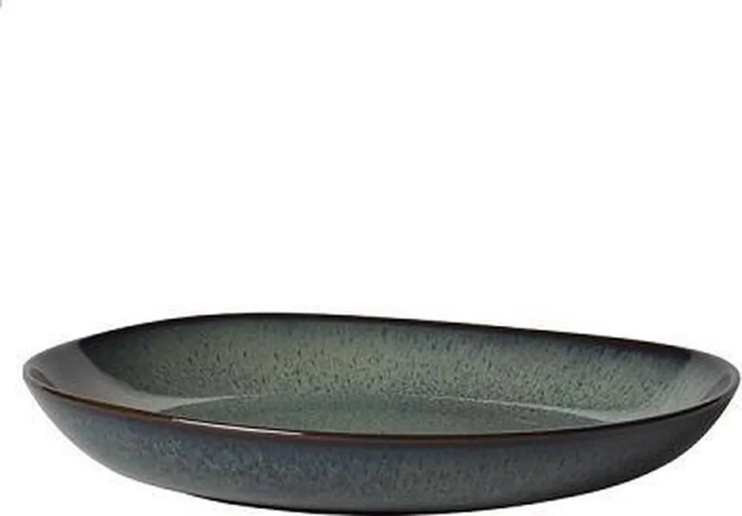 Villeroy & Boch Lave Gris Schaal Plat 28cm - Grijs/Groen