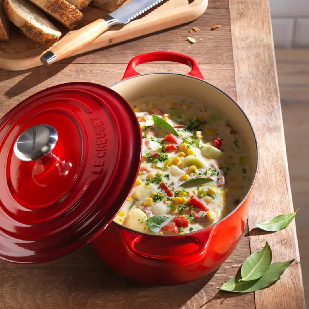 Le Creuset Braadpan Signature Ovaal Kersenrood - Ø29cm