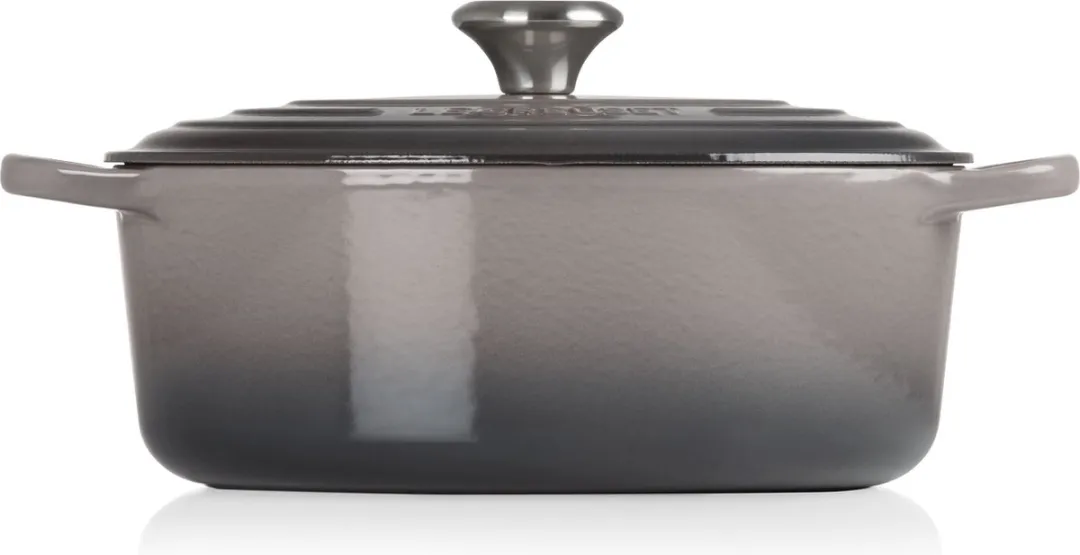Le Creuset Braadpan Signature Ovaal Flint 31cm - 6.3L