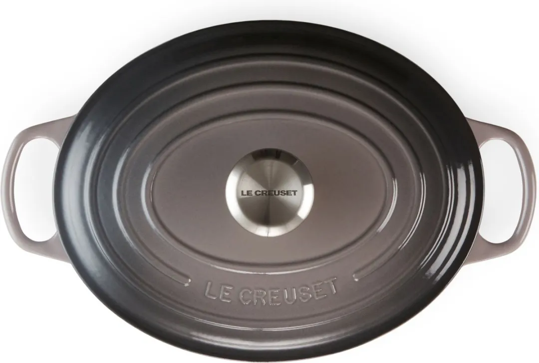 Le Creuset Braadpan Signature Ovaal Flint 31cm - 6.3L - afbeelding 6 van 6