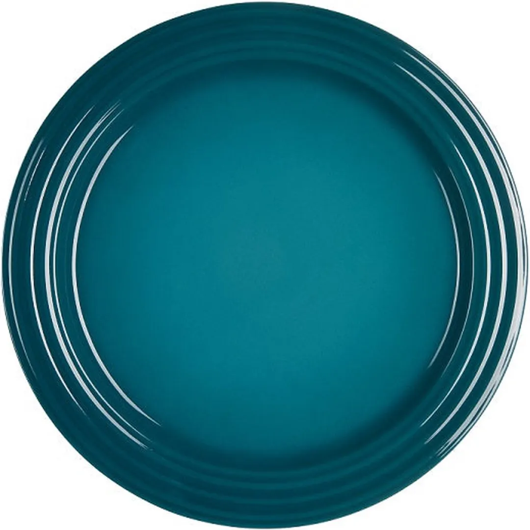 Le Creuset Dinerbord - Deep Teal 27cm