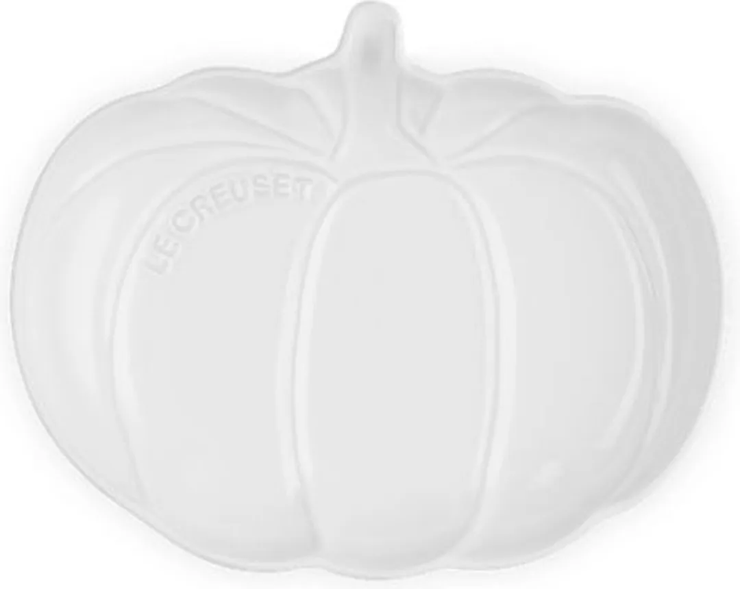 Le Creuset Halloween Schaaltje Pompoen 22x18,5cm Wit