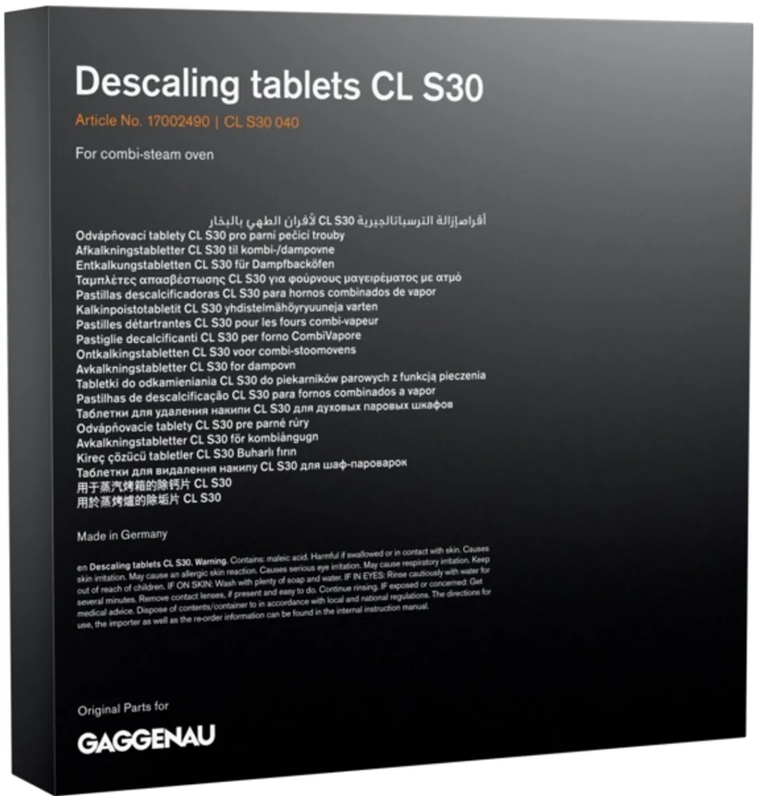 Gaggenau Ontkalkingstabletten 17002490 / CLS30040
