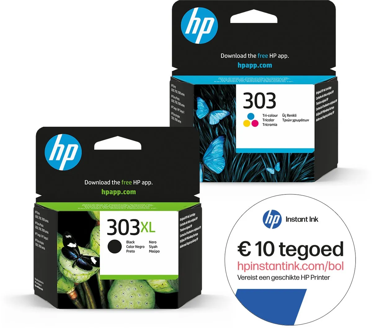 HP 303XL Inktcartridge - 1015 pagina's - 22ml - o.a. ENVY Photo 6220/6230