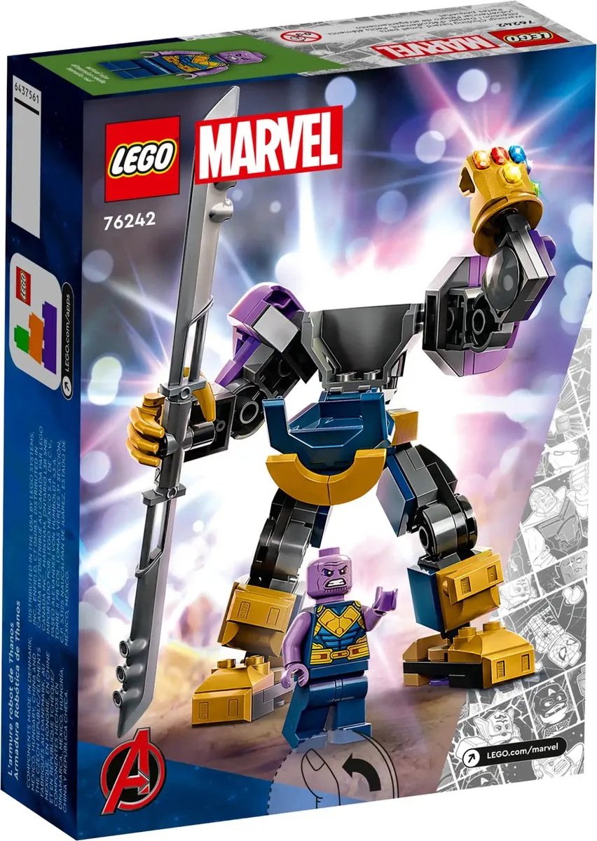 LEGO Marvel Thanos Mechapantser 76242 - 2 Minifiguren