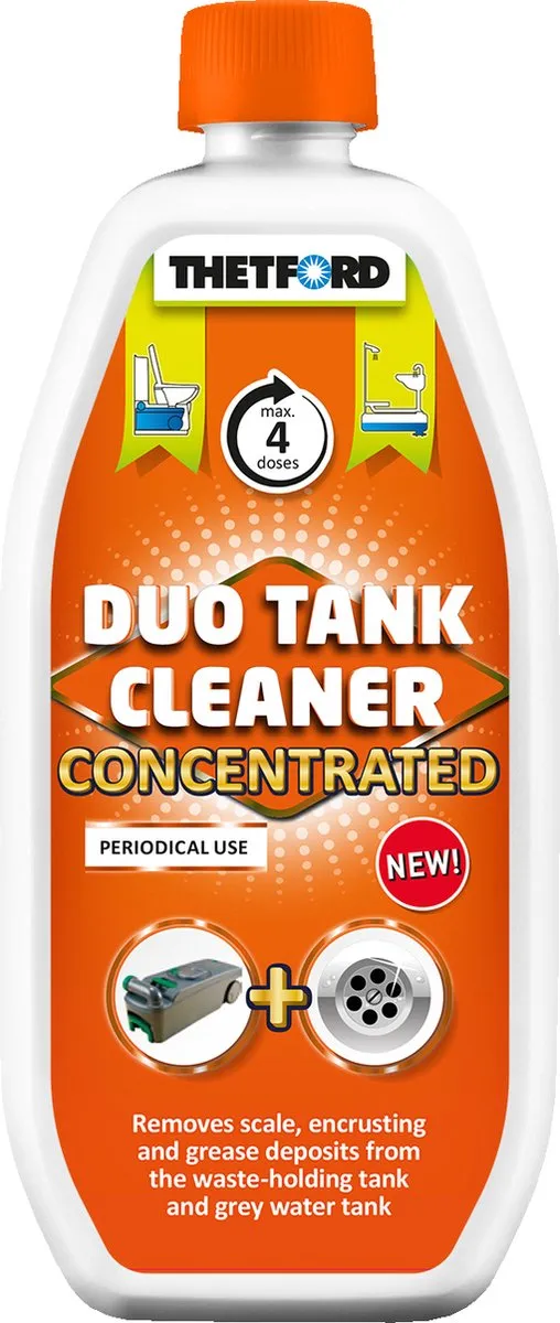 Thetford duo tankreiniger geconcentreerde tankreiniger 800 ml