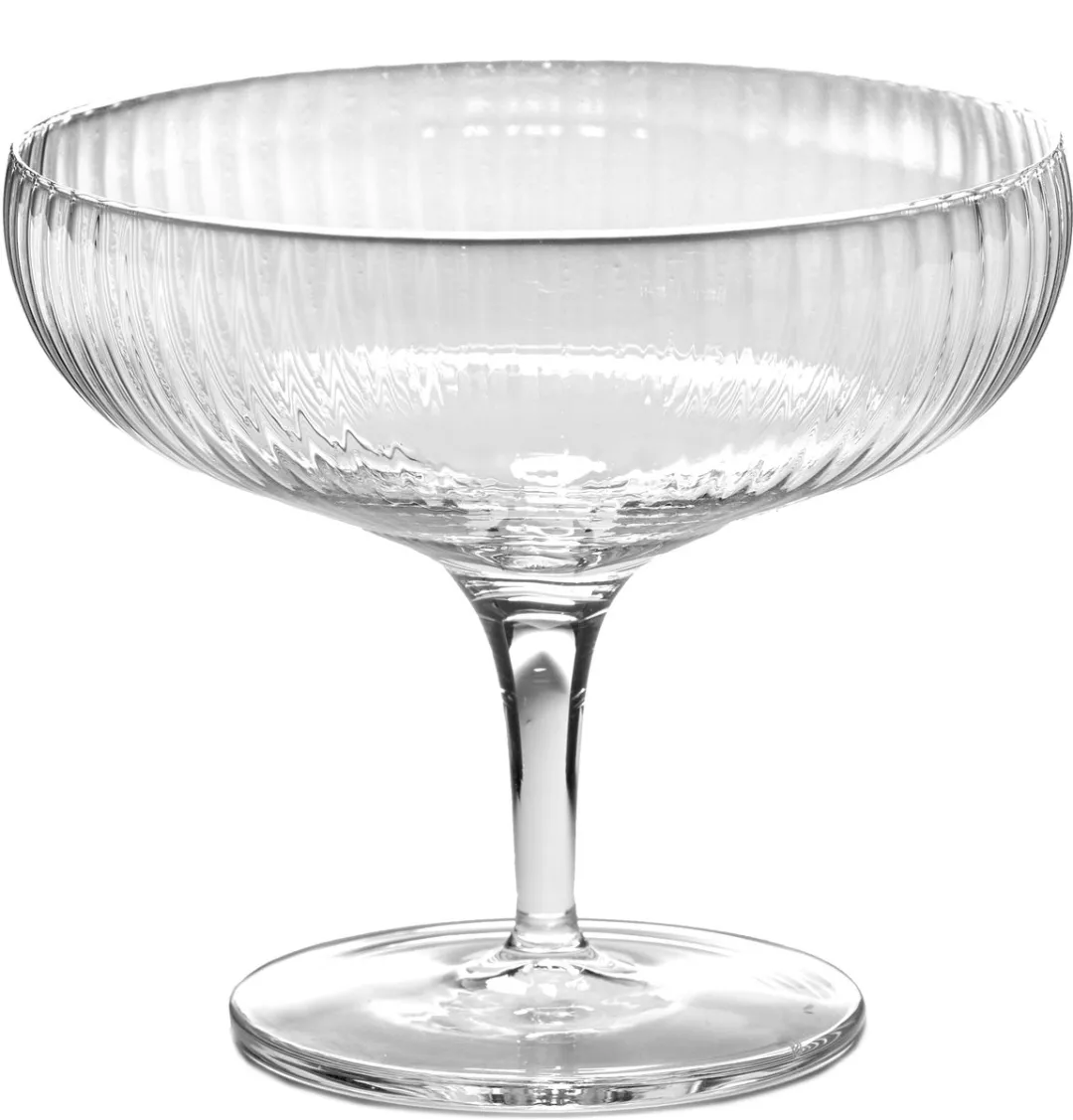 Serax Sergio Herman Inku Champagnecoupe B0820007 - 15cl - 4 Stuks