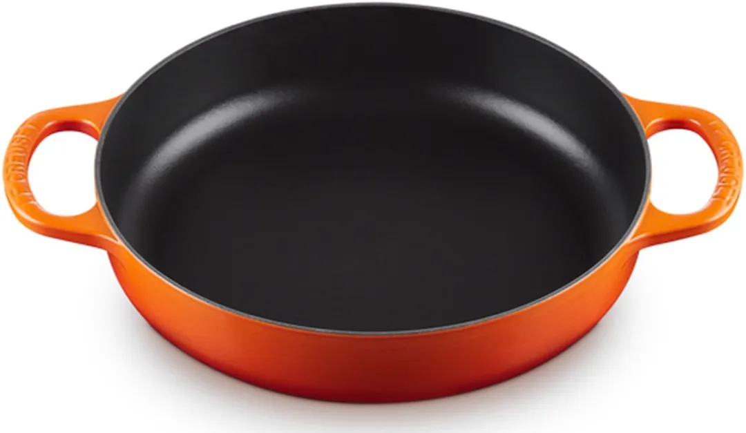 Le Creuset Gietijzeren Pan 28cm - 3,2L - Vulkanisch oranje