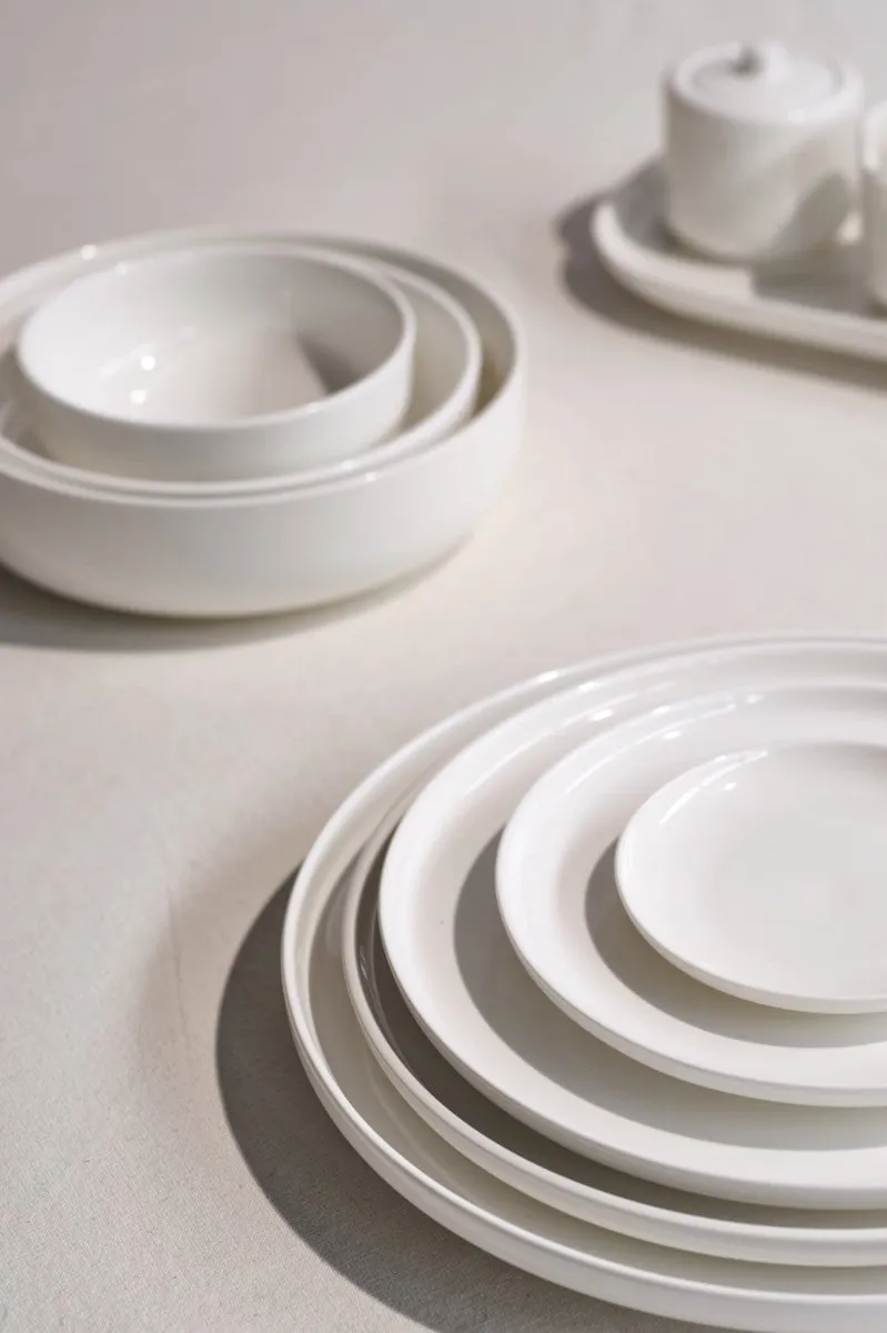 Cosy&Trendy Serviesset Moon White - 12-delig Porselein 4 personen