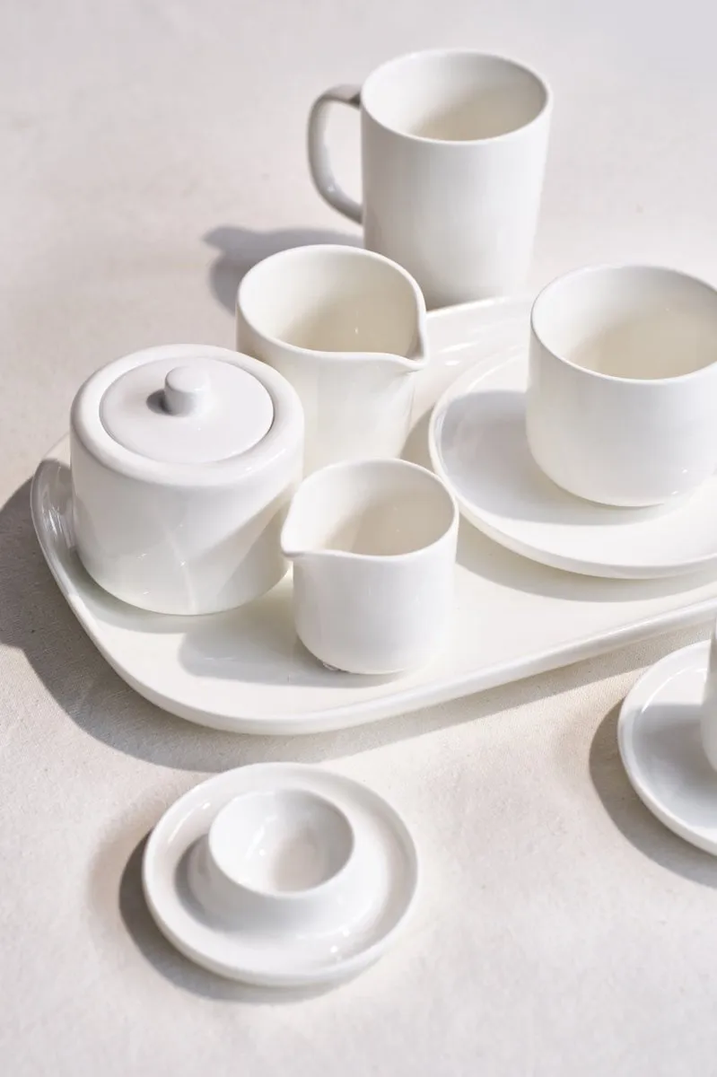 Cosy&Trendy Serviesset Moon White - 12-delig Porselein 4 personen