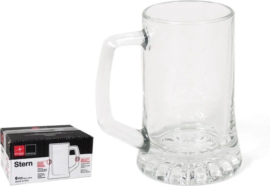 Bormioli Rocco Stern Bierglas 51cl - Set van 6