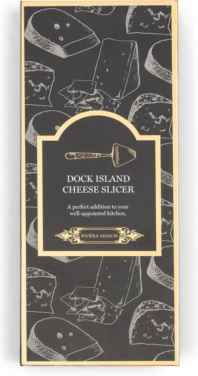 Riviera Maison Dock Island Cheese Slicer - Kaasschaaf - Natural - 7.4 x 22.5
