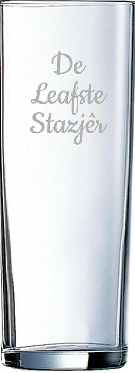 Arcoroc Gegraveerd Longdrinkglas De Leafste Stazjêr 31cl