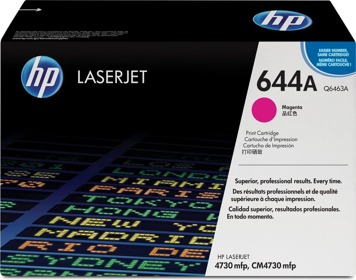 HP Q6463A Tonercartridge Magenta - 12.000 pagina's