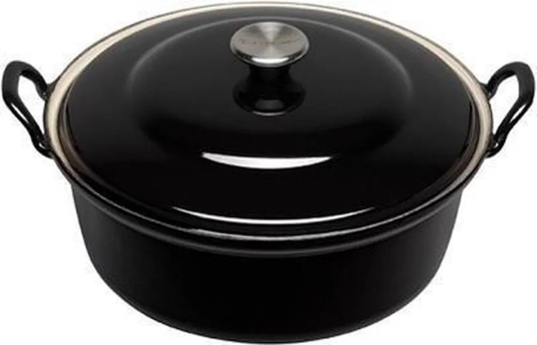 Le Creuset Faitout Braadpan 3,9L Ø28cm - Zwart - afbeelding 6 van 6