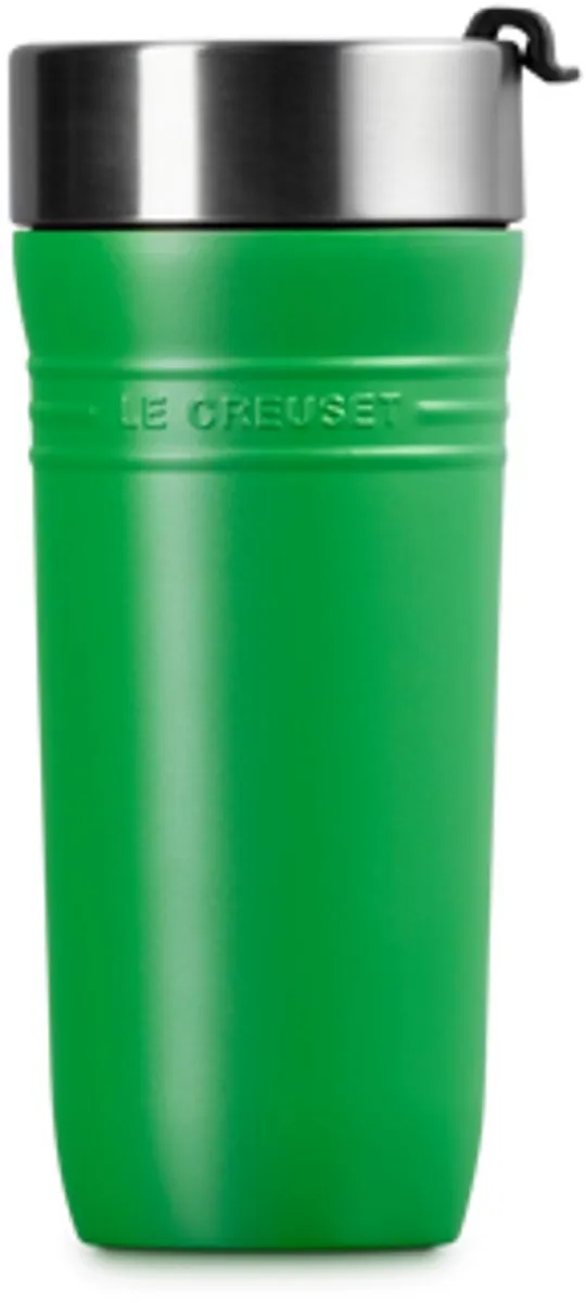 Le Creuset Thermosbeker Dubbelwandig On The Go 0,35 Liter Bamboo Green