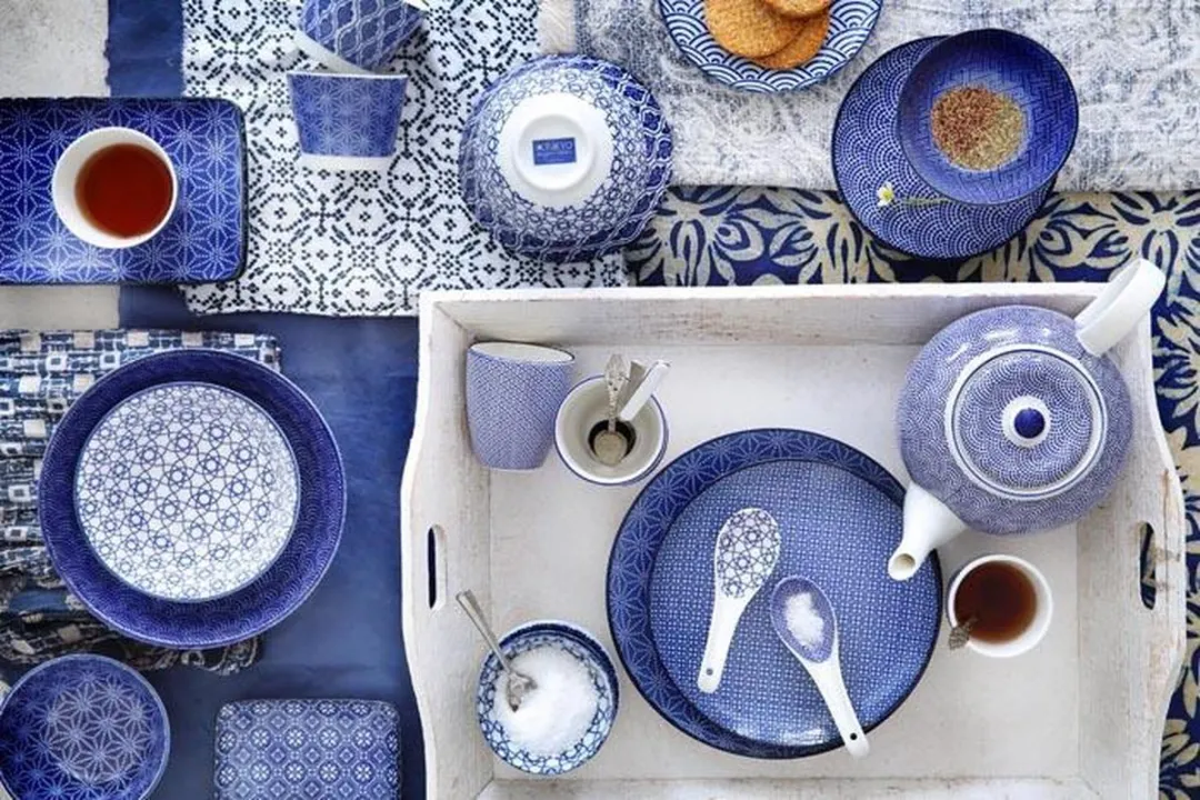 Tokyo Design Studio Nippon Blue Kop Dots - Ø8.3cm - 180ml