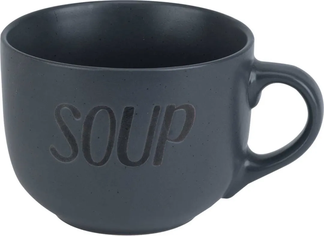 Cosy&Trendy Soepkommen Set 6 Stuks - 510ml - Keramiek - Mix Kleuren