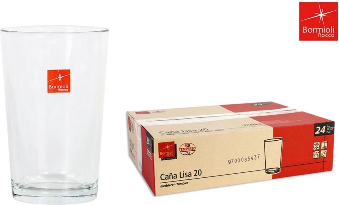 Bormioli Rocco Cana Lisa Glazen 21cl
