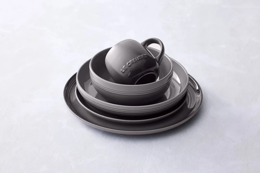 Le Creuset Ontbijtbord Coupe Flint 22cm