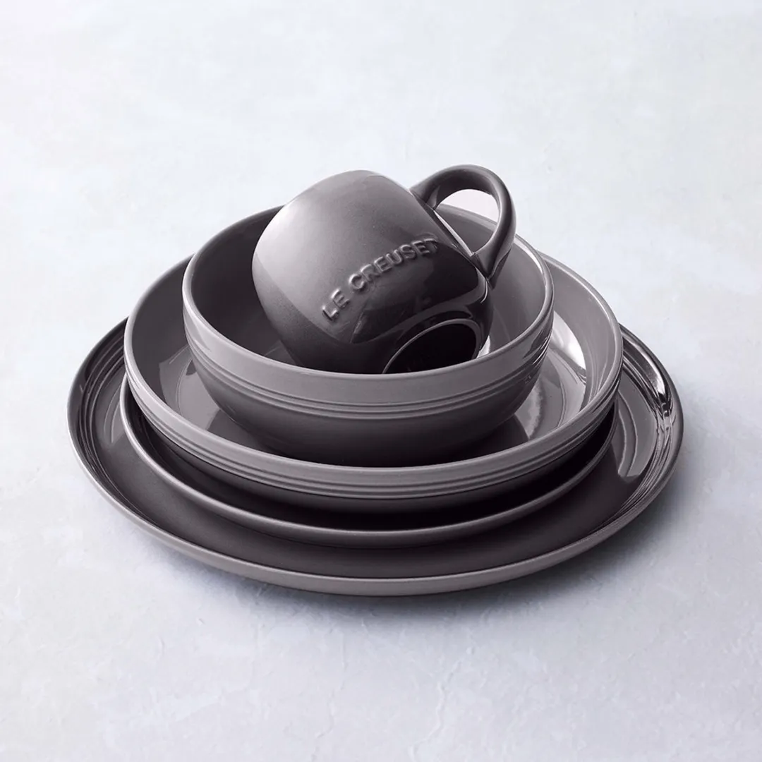 Le Creuset Ontbijtbord Coupe Flint 22cm