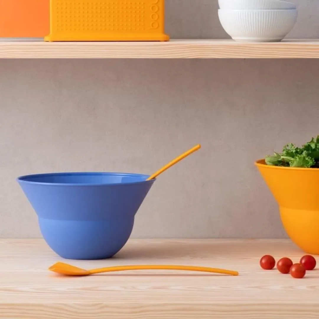 Bodum Matisse Saladekommen Set 3L/4,9L - Blauw - 3 Stuks