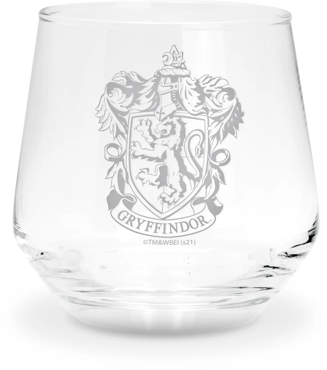 Harry Potter Gryffindor & Slytherin Drinkglazen - Set van 2