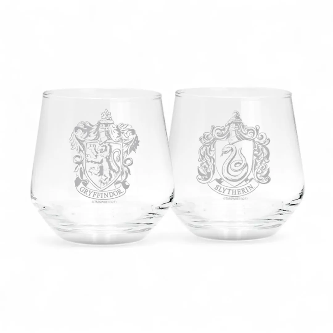 Harry Potter Gryffindor & Slytherin Drinkglazen