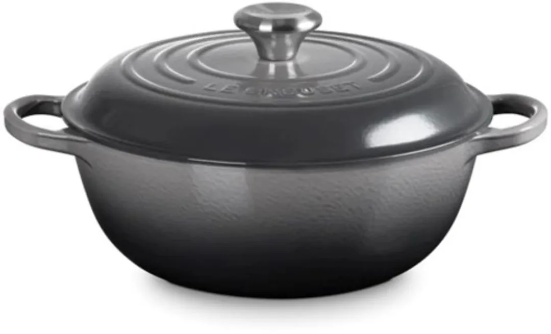 Le Creuset Marmite Gietijzer 26cm - Flint - afbeelding 6 van 6