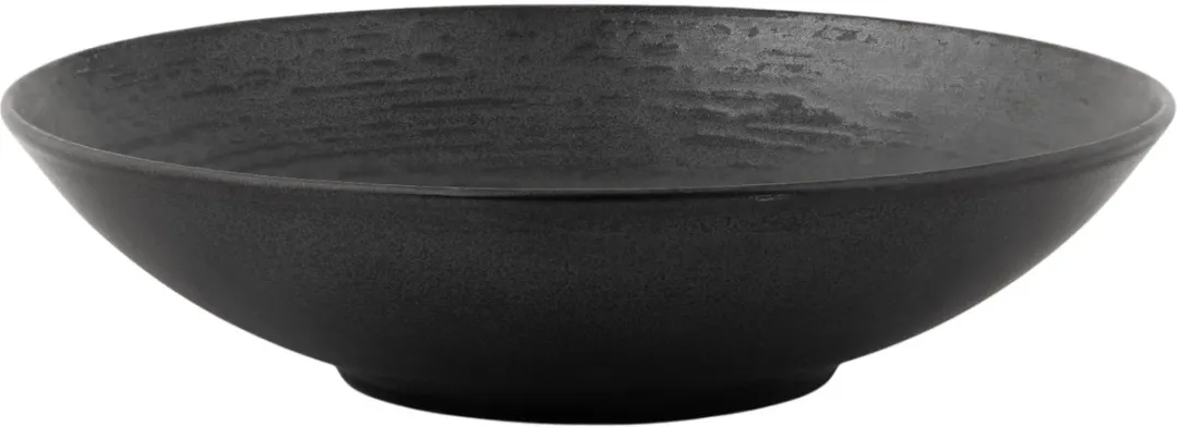 Cosy&Trendy Diepe Bord Merio Ø21,5cm - 6 Stuks - Zwart