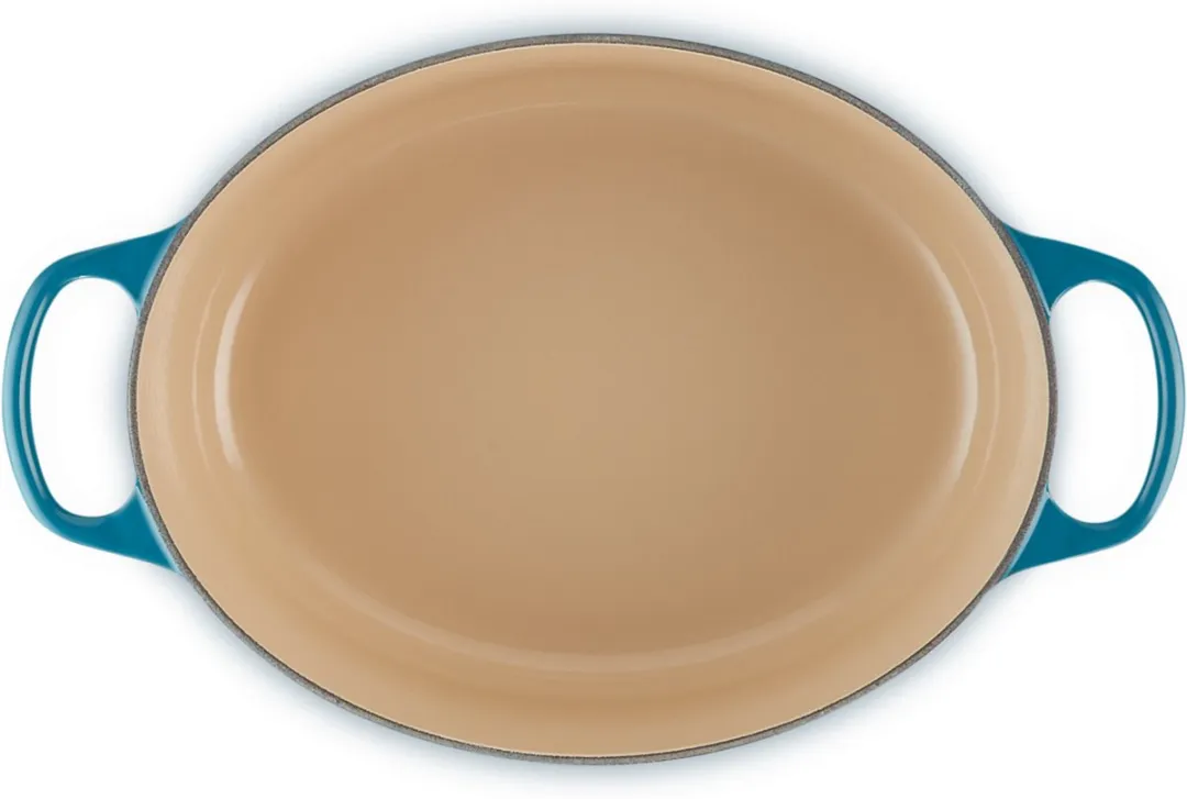 Le Creuset Braadpan Signature Ovaal Deep Teal 29cm - 4,7L