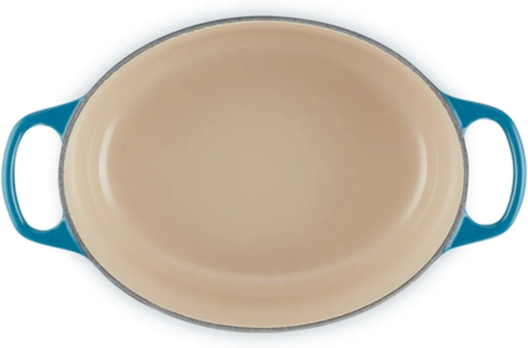 Le Creuset Braadpan Signature Ovaal Deep Teal 29cm - 4,7L