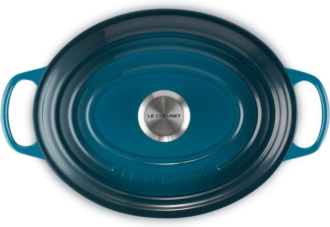 Le Creuset Braadpan Signature Ovaal Deep Teal 29cm - 4,7L