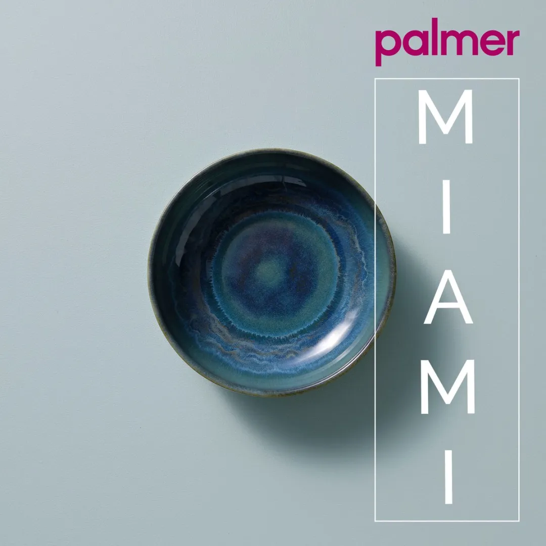 Palmer Miami Schaal 51cl - 2 Stuks - Ø16cm - Groen