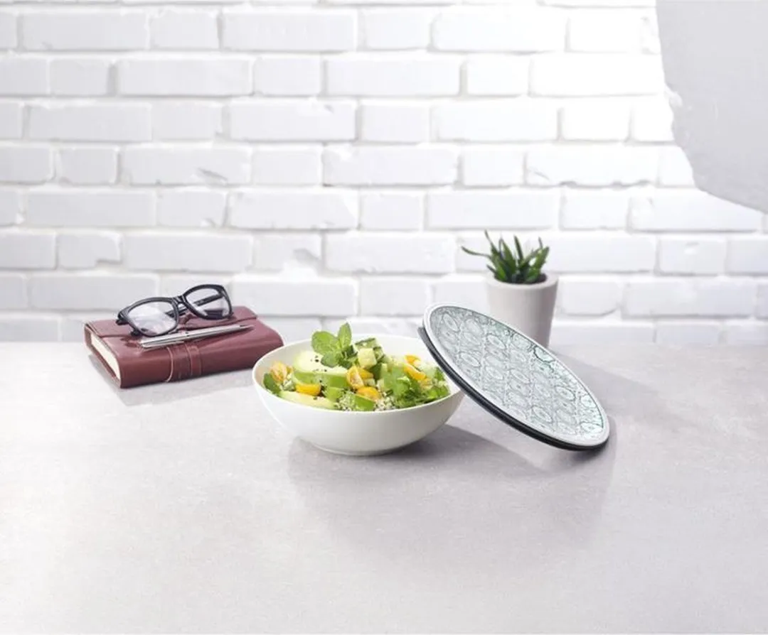 Villeroy & Boch To Go Jade Schaal L - Grijs/ Groen