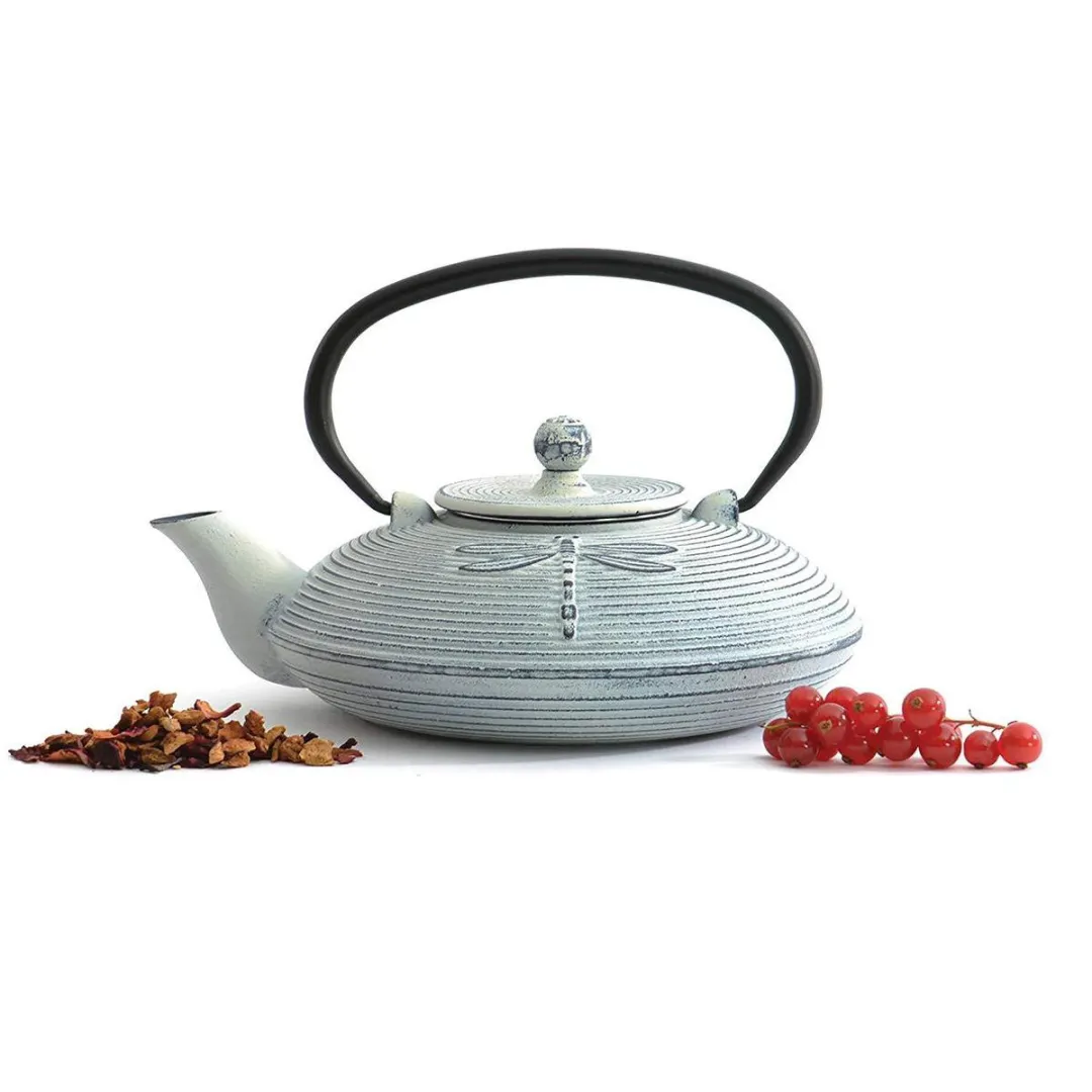 BergHOFF Gietijzeren Theepot 0.8L - Wit - afbeelding 4 van 5
