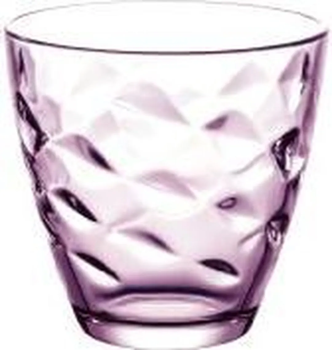 Bormioli Rocco Flora Glazen - Roze - 260ml - 6 Stuks