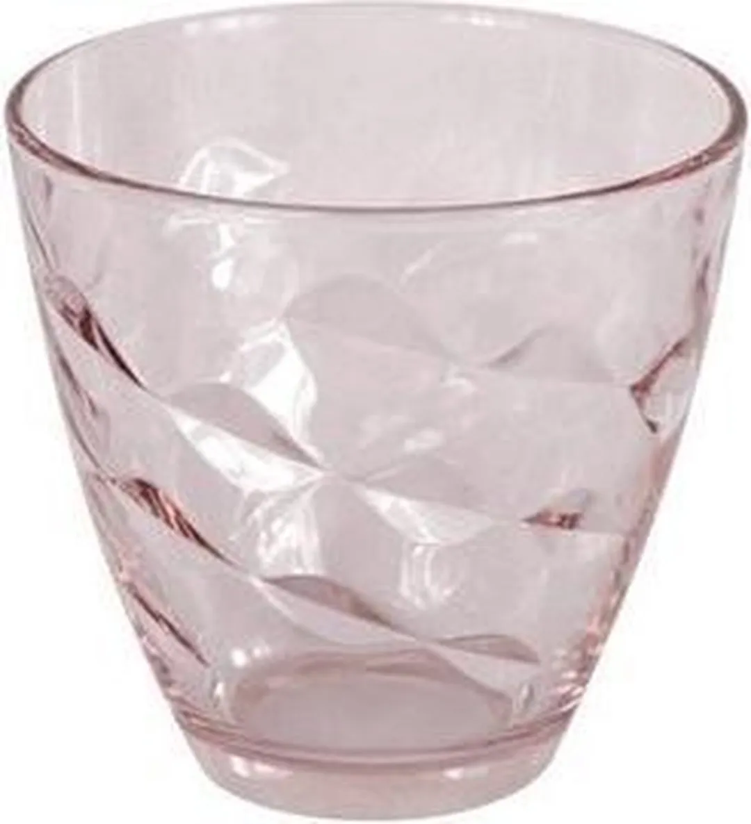 Bormioli Rocco Flora Glazen - Roze - 260ml - 6 Stuks